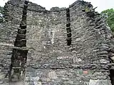 Eingang und Wandrest (Dun Telve)