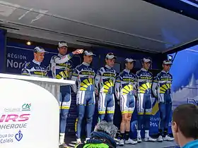 Mannschaftsfoto Vacansoleil-DCM Pro Cycling Team