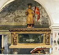 Reliquiar des Heiligen Liberale d’Altino in der Krypta
