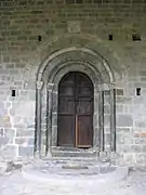 Südportal mit Chrismon
