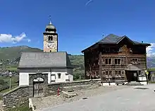 Kirche und alte Post