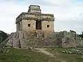 Maya-Tempel in Dzibilchaltún (um 650)