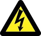 EEC Safety Sign 1977 - Danger Electricity