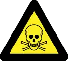 EEC Safety Sign 1977 - Toxic matter