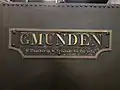 Namensschild der GMUNDEN