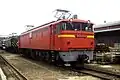 Zweiter Fahrstand der EF67 104 im Oktober  2002, Zustand vor Überholung