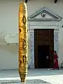 Benediktsäule in Velletri/Italien