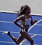 Cynthia Bolingo MbongoRang sechs in 23,45&nbsp;s