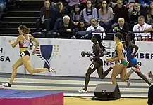 Agnė Šerkšnienė (ganz links) fehlte mit ihren 52,32&nbsp;s eine Zehntelsekunde zur Teilnahme am&nbsp;Finale