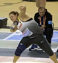 Bronzemedaillengewinnerin Christina&nbsp;Schwanitz