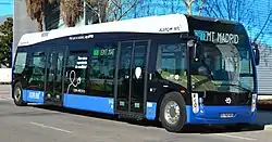 Alstom Aptis im Testbetrieb bei EMT Madrid, 2019