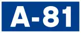 Autovía A-81