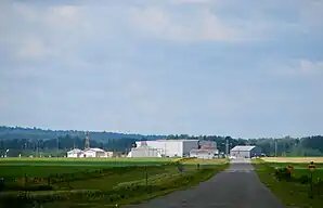 Der Flughafen bei Earlton