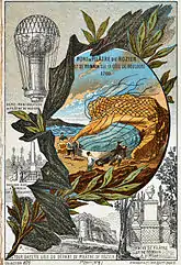 Der Absturz von Jean-François Pilâtre de Rozier