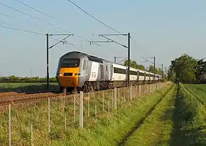 First ScotRail-Zug des Typs Class 170/4 in Edinburgh Waverley