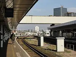 Bahnsteige von East Croydon