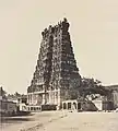 Minakshi-Tempel: Gopuram der großen Pagode (1858)