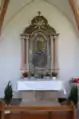 Siebenschläferkapelle: Innenraum der Kapelle