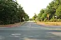 Ehemalige Hauptausfahrt an der Wache (2018)