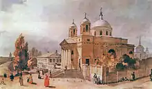 Alexanderkirche in Kiew; 1850er-Jahre