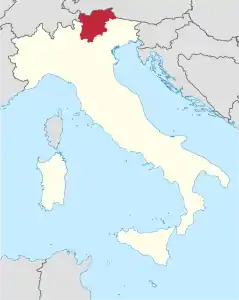 Karte der Kirchenprovinz