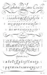 Lettre Coulée von Charles Paillasson aus der l’Encyclopédie