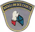 Uniformspiegel (Ecusson) Bataillon&nbsp;Cadets