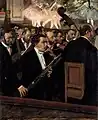 Edgar Degas:Das Orchester der Oper, um 1870