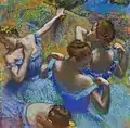 Degas: Danseuses en bleu, Ende des 19. Jahrhunderts, Puschkin-Museum