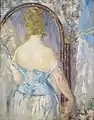 Vor dem Spiegel von Edouard Manet