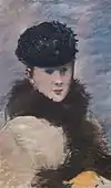 Édouard Manet:Méry Laurent mit kleinem Hut, 1882