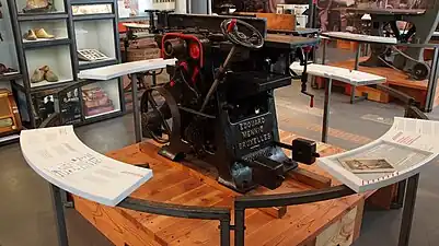 Holzbearbeitungsmaschine von Edouard Mennig