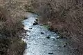 Der Edron bei Isola Roccalberti im südwestlichen Gemeindegebiet von Camporgiano (Richtung Osten und dem Serchio zu)