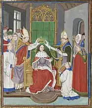Die Krönung Edwards III.