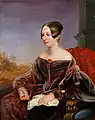 Mathilde Gräfin zu Lynar, um 1837