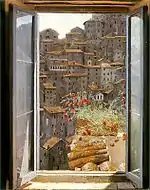 Blick vom Fenster