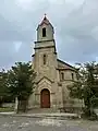 Ehem. Ev.- Luth. Erlöserkirche von Elisabethtal, heute Assureti. Architekt Albert Salzmann (Альберт Фёдорович Зальцман), erbaut 1871, profaniert 1930, nach 2000 schrittweiser Wiederaufbau.