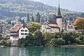 Ehem. Pfarrhaus und Schlosskirche Spiez