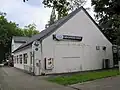 Der ehemalige Kleinbahnhof Friedenstal (heute Gaststätte)