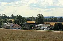 Blick auf das ehemalige Rittergut Tausa