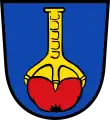 Entenfuß umklammert einen Apfel (Ehningen)