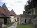 Blick in die innere Vorburg