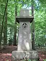 Gefallenengedenkstein auf dem Ehrenfriedhof(1921)