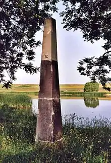 Ganzmeilensäule am Ehrlichtteich (2)