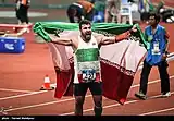 Mitfavorit Ehsan Hadadi erzielte 60,39&nbsp;m und schied damit bereits in der Qualifikation&nbsp;aus