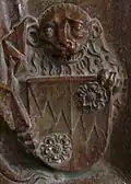 Wappendarstellung am Grabdenkmal