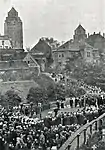 Festakt zur Pflanzung der ersten Luthereiche am 31.&nbsp;Oktober 1917