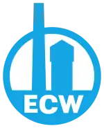 Logo des ECW, das ab etwa 1974 benutzt wurde