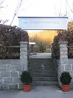 Eingang Kräutergarten Bad Mühllacken