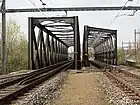 SBB-Brücken über die Birs (ersetzten Brücken, die beim Eisenbahnunfall 1891 einstürzten)
